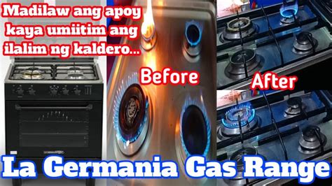 how to repair la germania gas range
